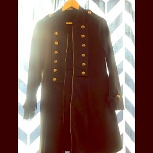 Long black light jacket